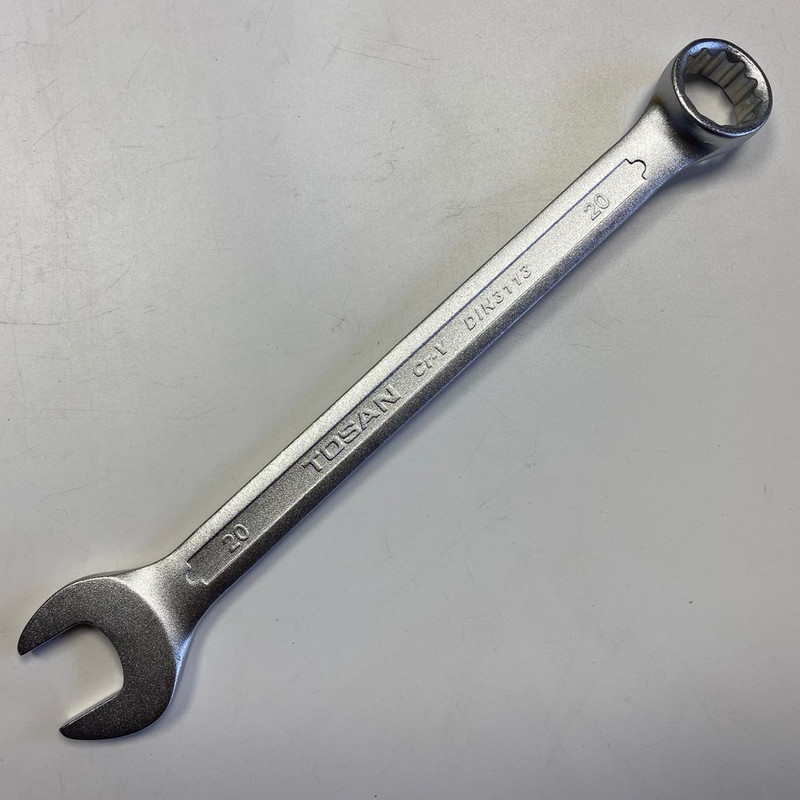 آچار یکسر تخت و یکسر رینگی توسن مدل 20TOS سایز 20 میلی متر