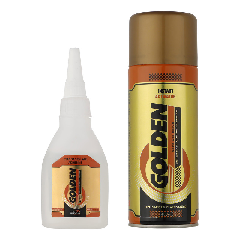 اسپری چسب گلدن سیف مدل پیشرفته وزن 350 گرم 