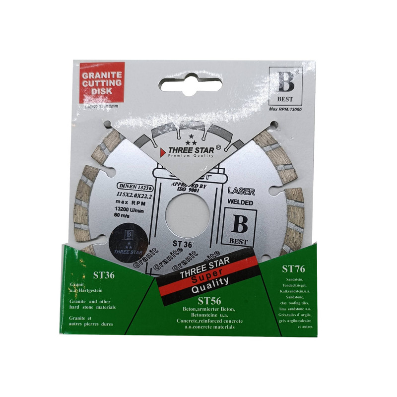 صفحه برش گرانیت بر مدل 115mm