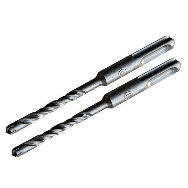 مته چهار شیار مدل AT - 6x110 سایز 6 میلی متر مجموعه دو عددی