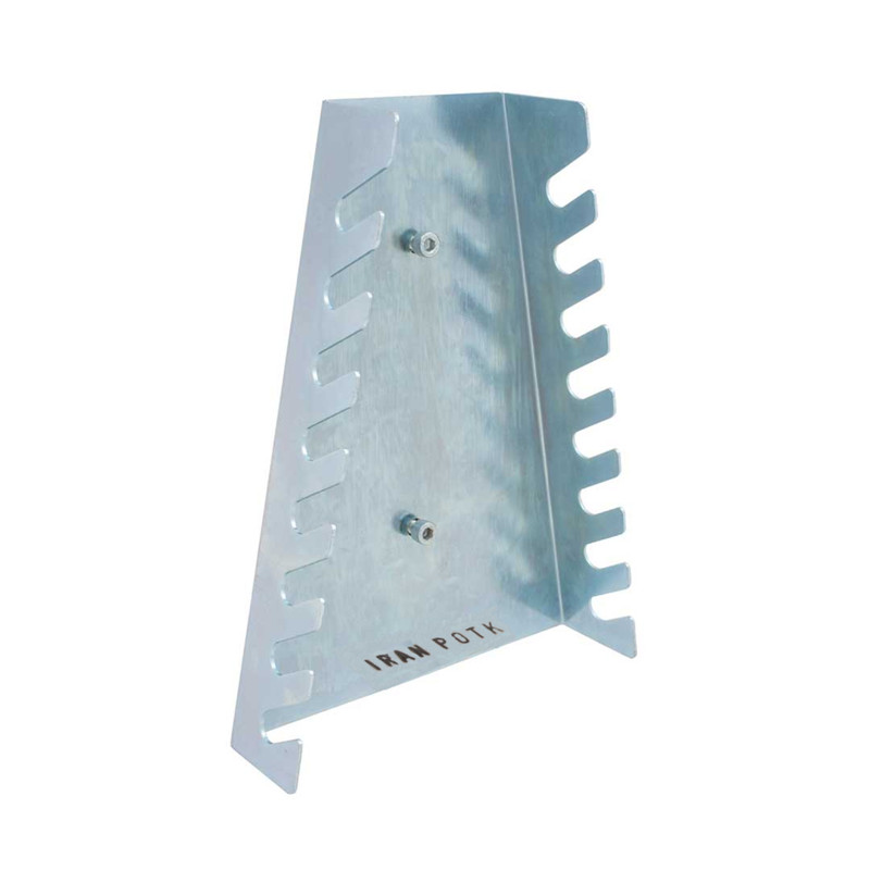 آویز ابزار ایران پتک مدل  آچار تخت 8 محفظه کد TE2012