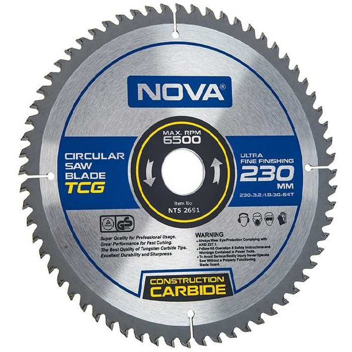 تیغه اره دیسکی نووا مدل 2691