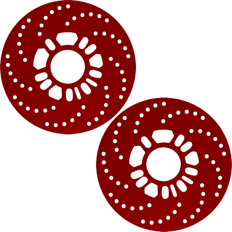 صفحه پشت رینگ خودرو مدل 53X1 سایز 1.1 اینچ بسته دو عددی