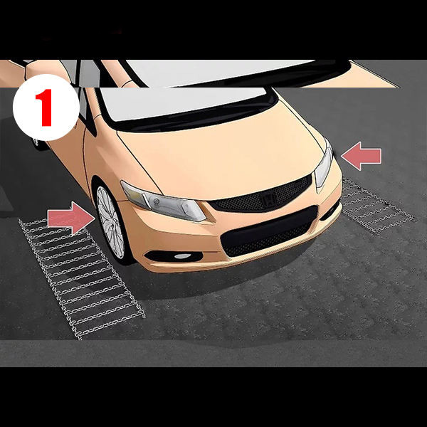  زنجیر چرخ مدل SNOW PRO مناسب برای ساینا بسته دو عددی 