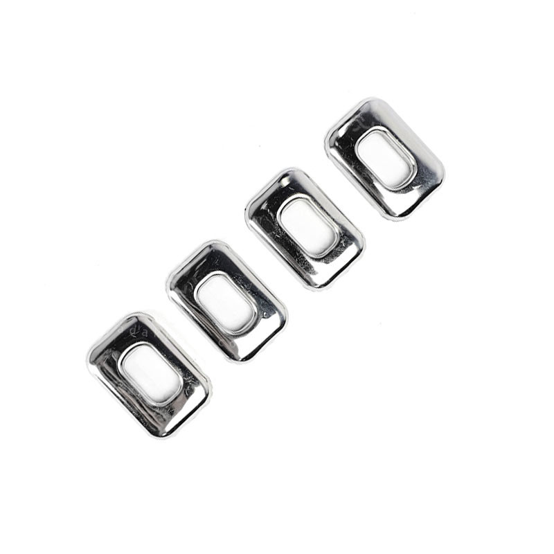 استیل دور شاسی قفل کن خودرو قطعه سازان کبیر مدل SHS-L90-30405 مناسب برای رنو L90 مجموعه 4 عددی