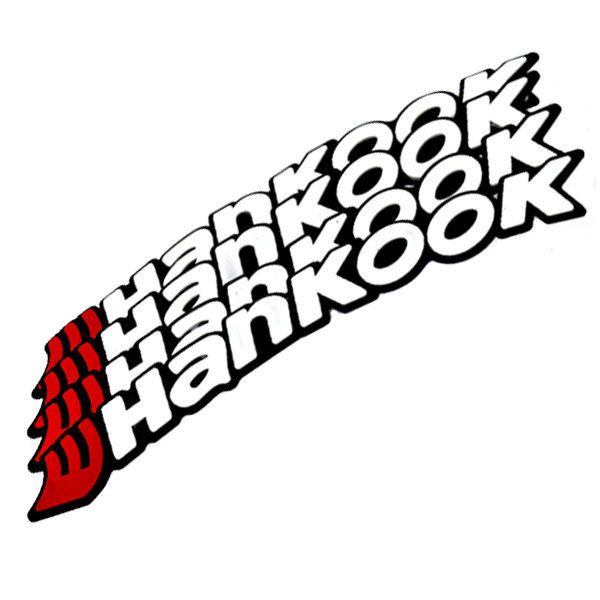  برچسب لاستیک خودرو مدل spshk-04 مجموعه 4 عددی