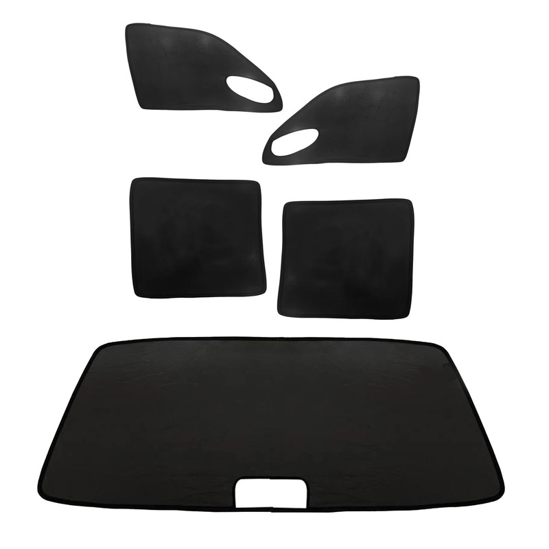 آفتابگیر شیشه خودرو پاسیکو مدل P520 استپ دار مناسب برای پراید بسته 5 عددی 