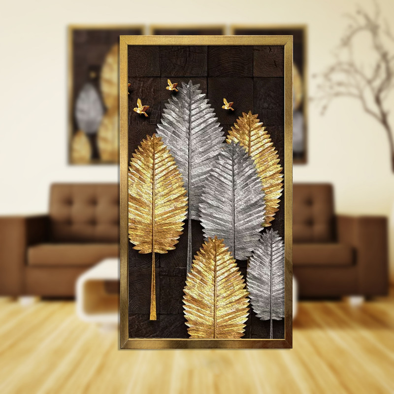 تابلو بکلیت طرح نقاشی مدل دکوراتیو T-364  مجموعه 3 عددی