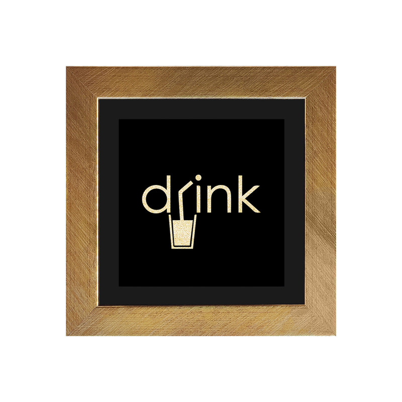 تابلو بکلیت طرح دکوری Drink مدل T-126