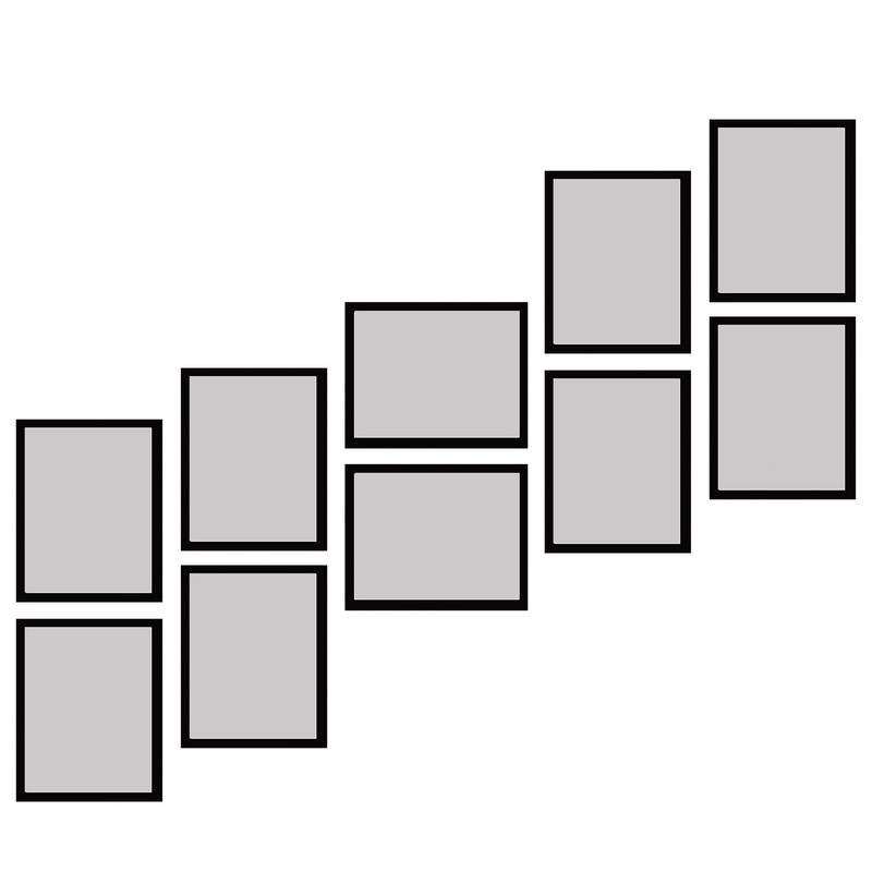 قاب عکس بکلیت مدل 215-145 مجموعه 10 عددی