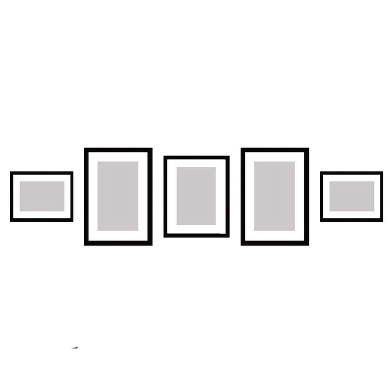 قاب عکس بکلیت مدل پاسپارتو 215-78 مجموعه 5 عددی