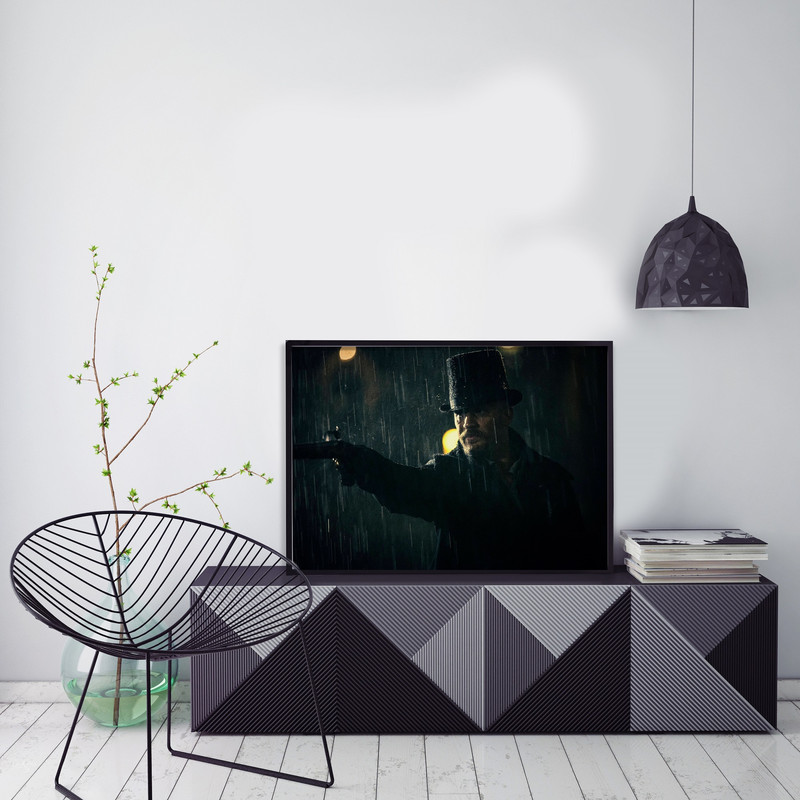 تابلو بکلیت طرح تام هاردی مدل B215- 7