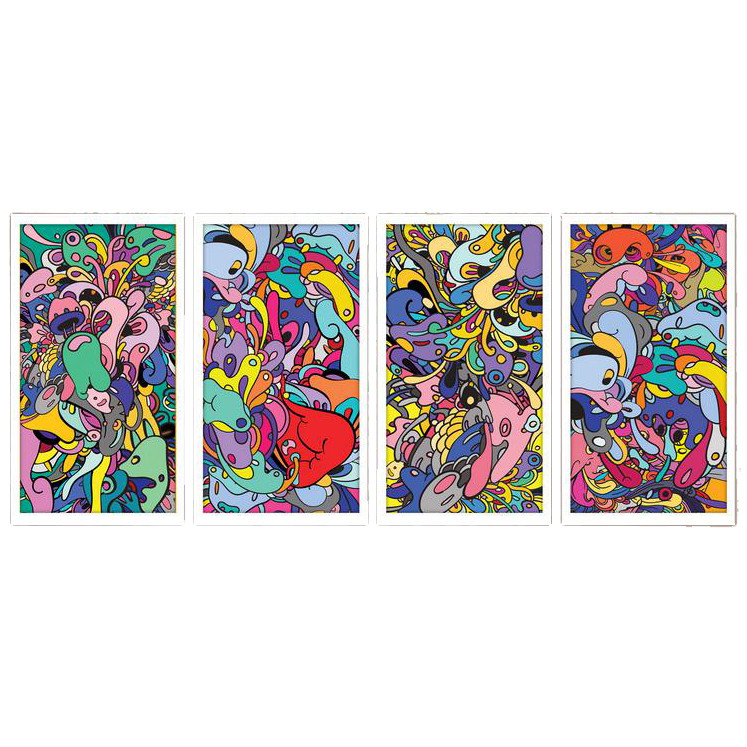 تابلو بکلیت مدل کودک مدل W-192 بسته 4 عددی