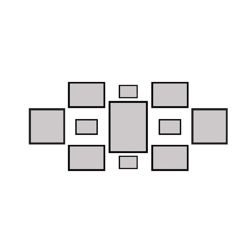 قاب عکس بکلیت مدل قاب عکس مدل 215-102 مجموعه 11 عددی