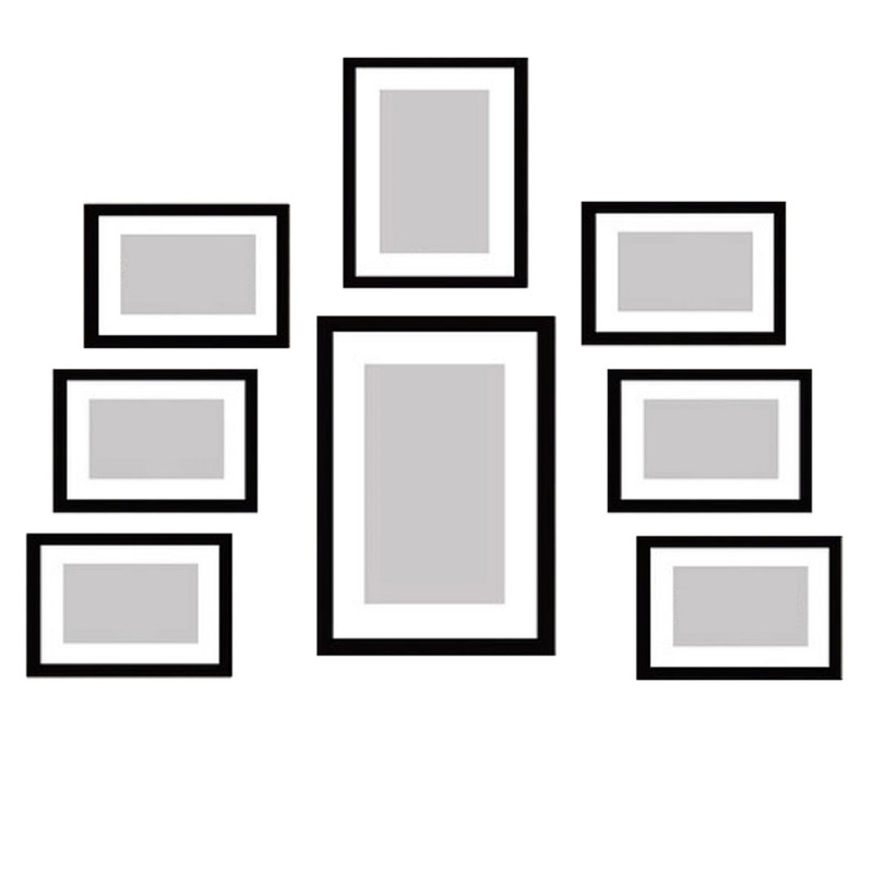 قاب عکس بکلیت مدل پاسپارتو 215-106 مجموعه 8 عددی