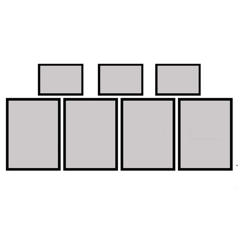 قاب عکس بکلیت مدل 215-4 مجموعه 7 عددی