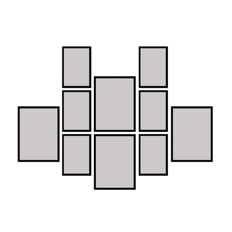 قاب عکس بکلیت مدل قاب عکس مدل 215-17 مجموعه 10 عددی