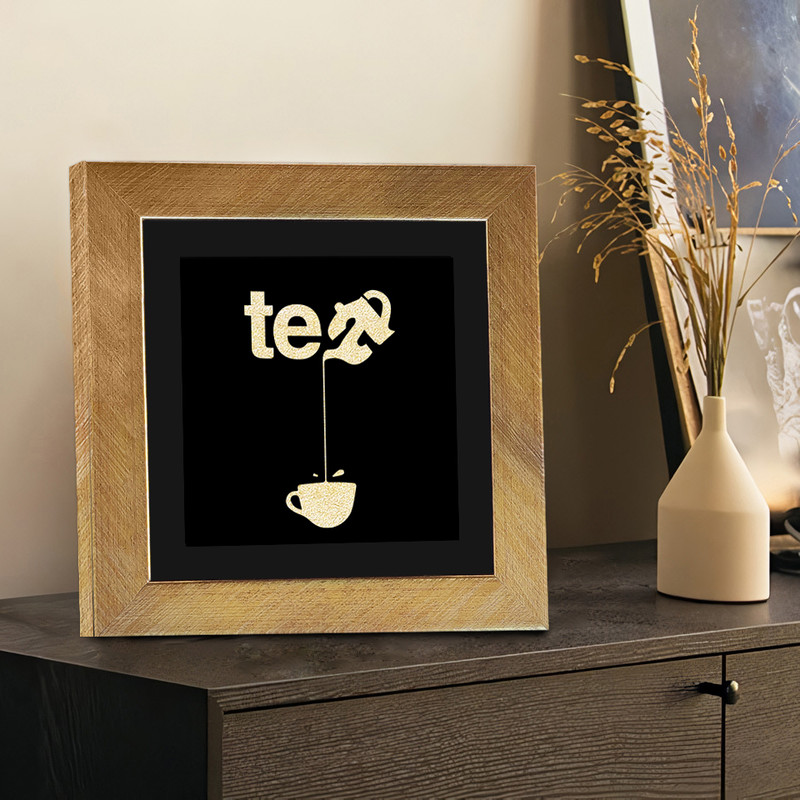 تابلو بکلیت طرح دکوری Tea مدل T-111