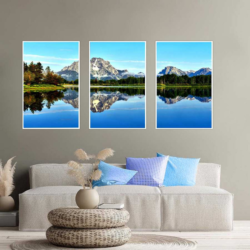 تابلو بکلیت طرح طبیعت مدل W-330 مجموعه 3 عددی