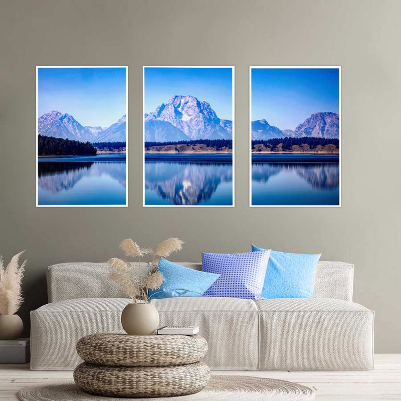 تابلو بکلیت طرح طبیعت مدل W-329 مجموعه 3 عددی