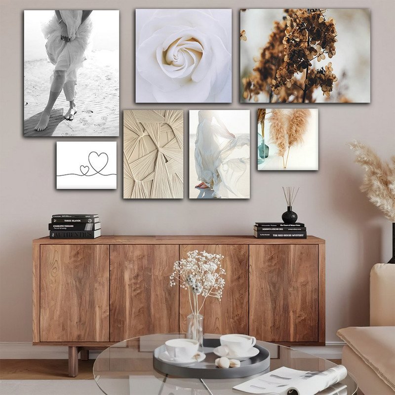 تابلو شاسی بکلیت طرح عکاسی طبیعت مدل SH-871 مجموعه 7 عددی