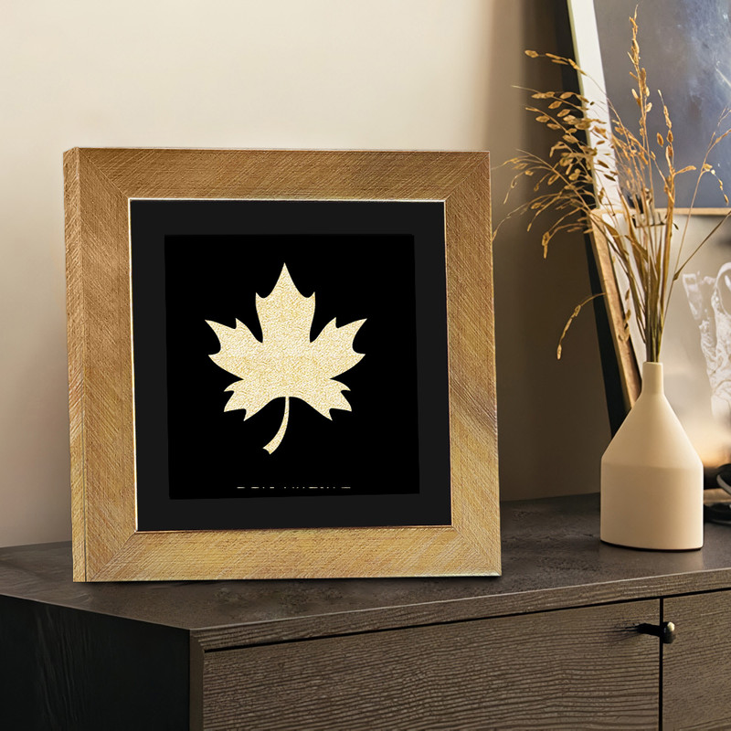 تابلو بکلیت طرح دکوری برگ پاییزی مدل T-56