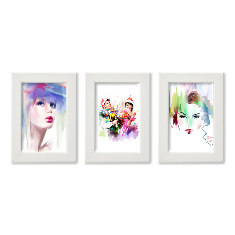 تابلوگروه تولیدی بکلیت مدل A1 طرح چهره مجموعه 3 عددی