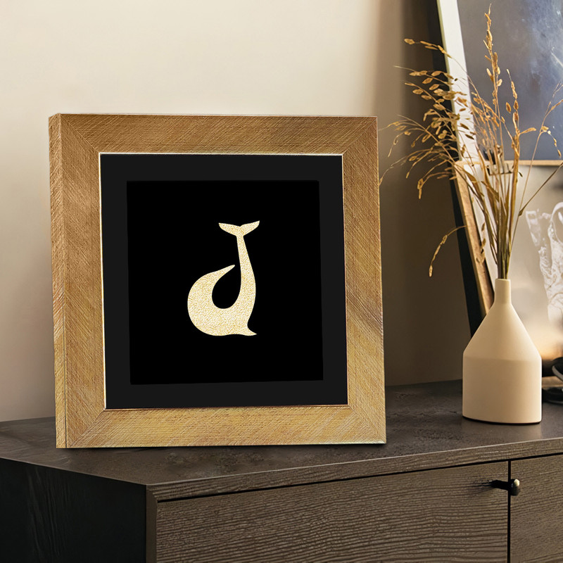 تابلو بکلیت طرح دکوری دلفین مدل T-82