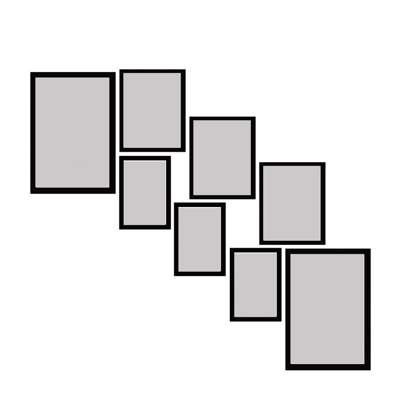 قاب عکس بکلیت مدل 215-137 مجموعه 8 عددی