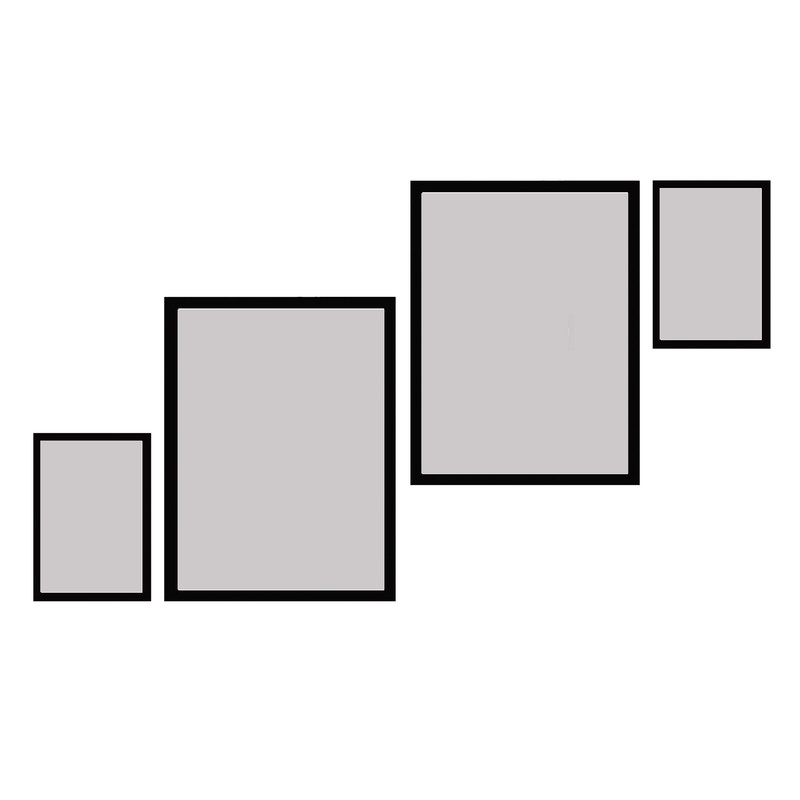 قاب عکس بکلیت مدل 215-144 مجموعه 4 عددی
