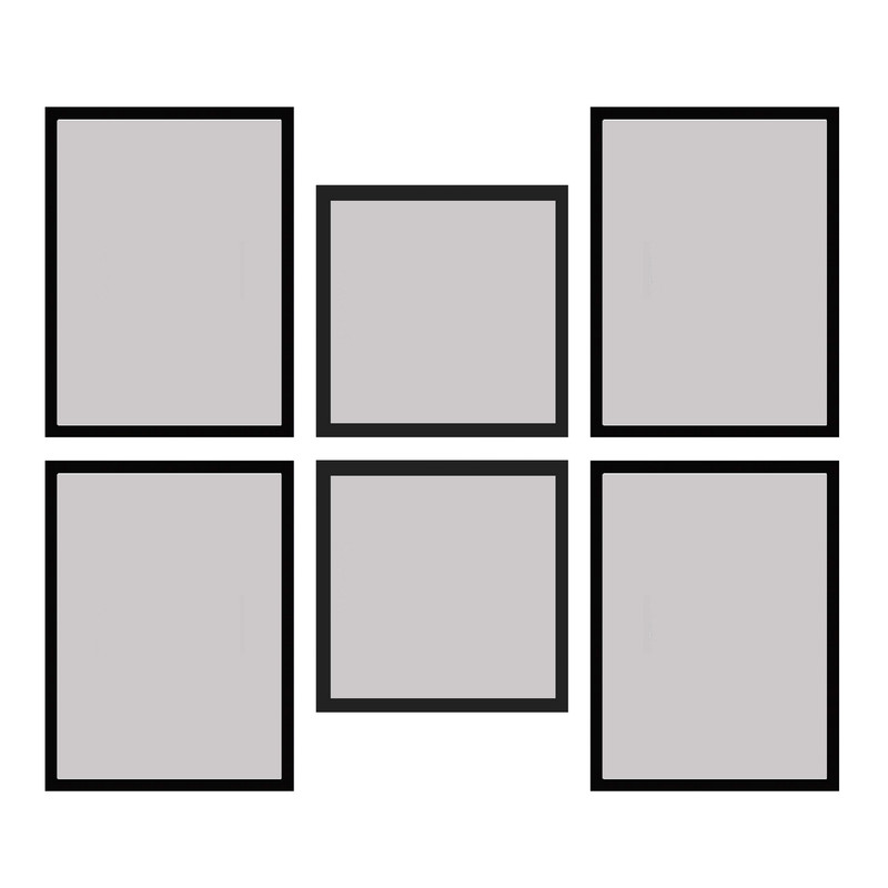 قاب عکس بکلیت مدل 215-77 مجموعه 6 عددی