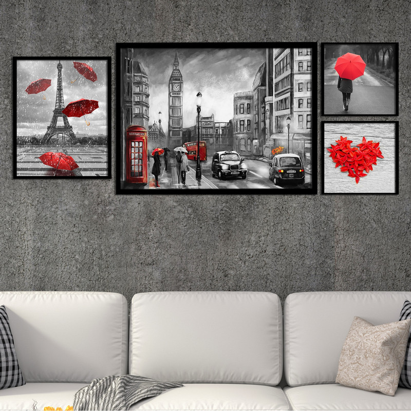 تابلو بکلیت مدل مدرن کد 418 مجموعه 4 عددی