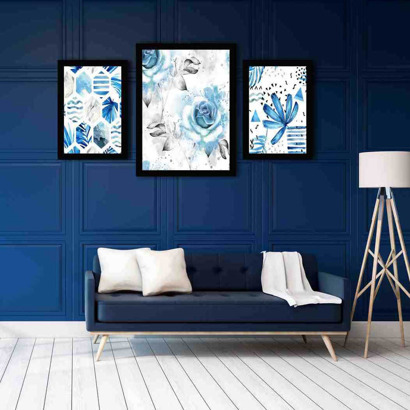 تابلو بکلیت طرح نقاشی گل مدل دکوراتیو B-155