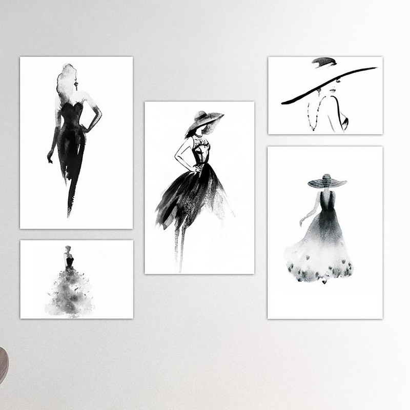 تابلو شاسی بکلیت طرح مانکن مدل 267 مجموعه 5 عددی