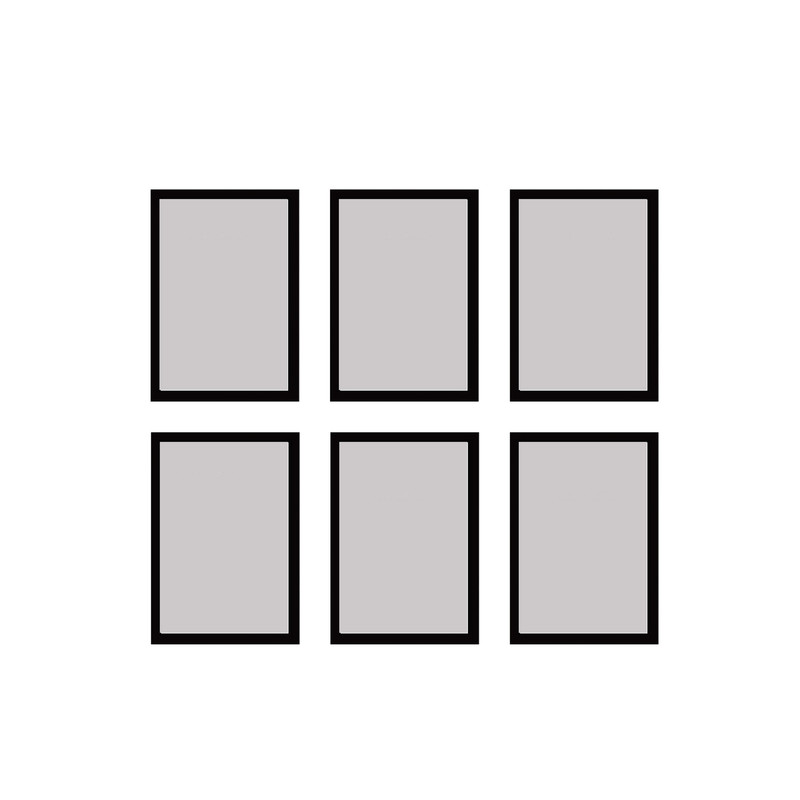 قاب عکس بکلیت مدل 215-30 مجموعه 6 عددی