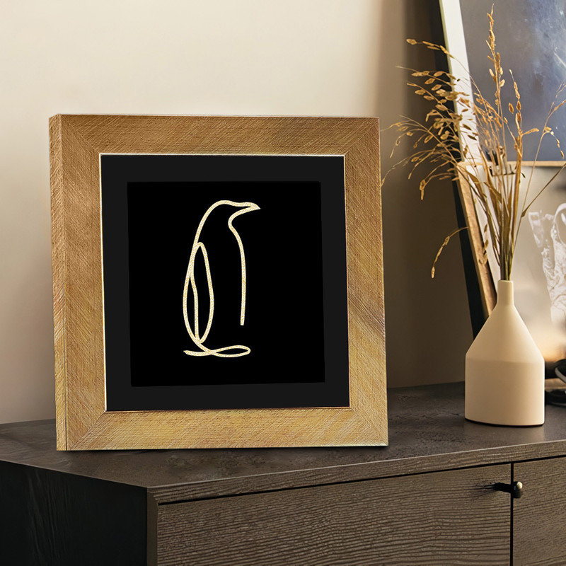 تابلو بکلیت طرح دکوری پنگوئن مدل T-64