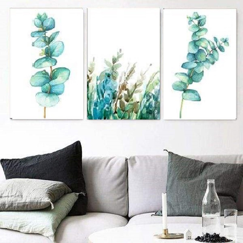 تابلو شاسی بکلیت طرح دکوراتیو برگ مدل SH-266 مجموعه 3 عددی