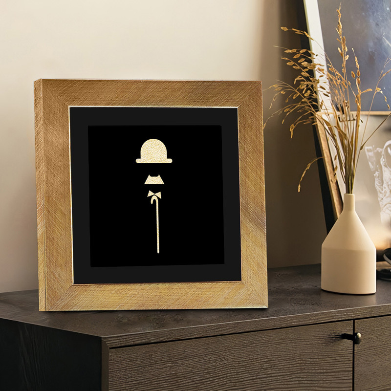 تابلو بکلیت طرح دکوری چارلی چاپلین مدل T-97