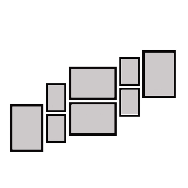 قاب عکس بکلیت مدل 215-129 مجموعه 8 عددی