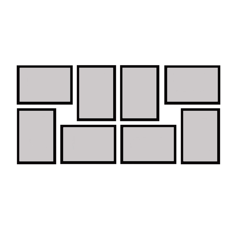 قاب عکس بکلیت مدل 215-112 مجموعه 8 عددی