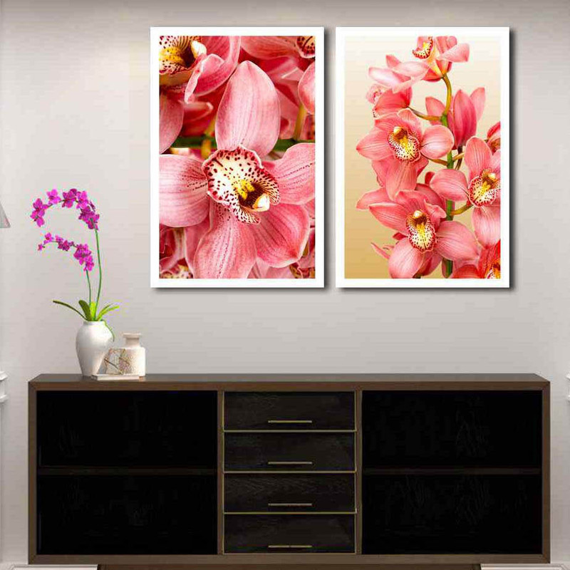 تابلو بکلیت طرح گل مدل W-186