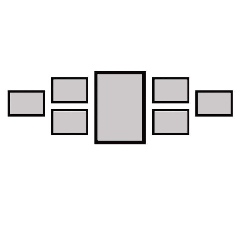 قاب عکس بکلیت مدل 215-2 مجموعه 7 عددی