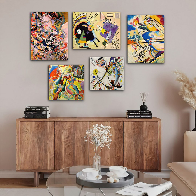 تابلو شاسی بکلیت طرح مینیمال کلاسیک مدل SH-681 مجموعه 5 عددی