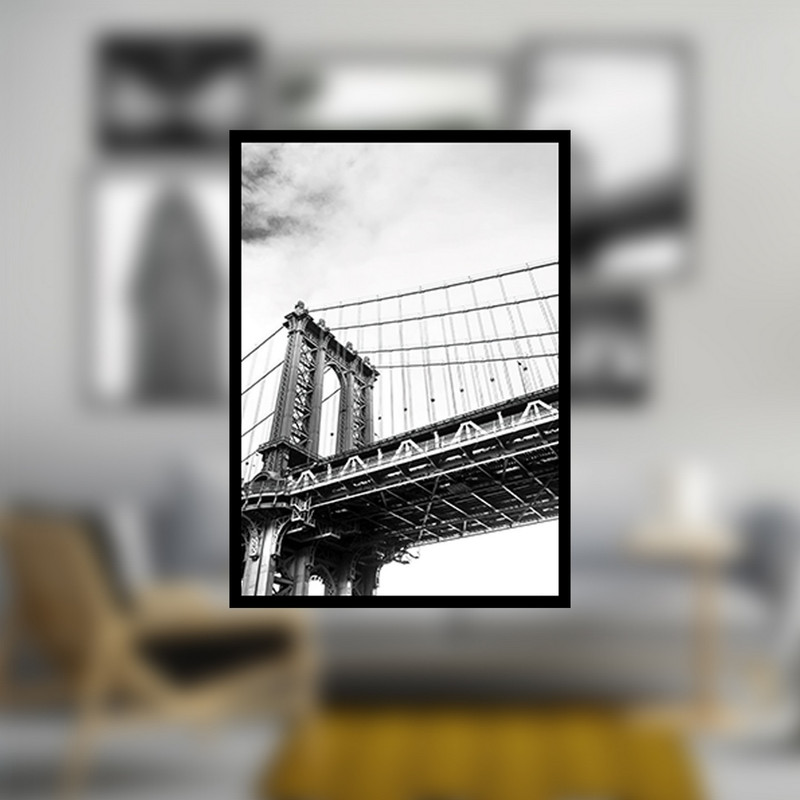 تابلو بکلیت طرح درونمای شهر نیویورک مدل B-876 مجموعه 7عددی