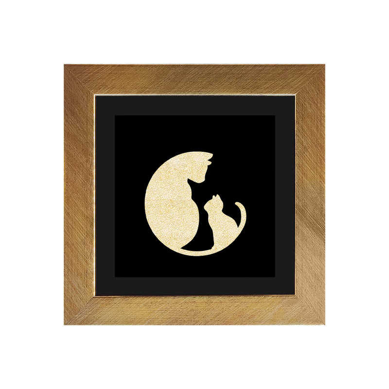 تابلو بکلیت طرح دکوری گربه مدل T-61