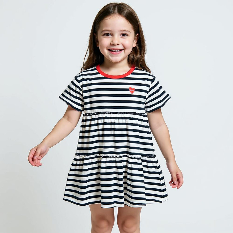 پیراهن دخترانه مدل pk-rr-ftn