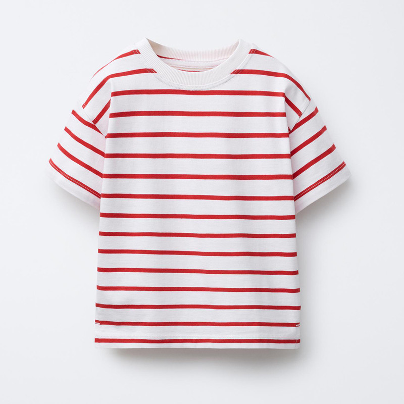 تی شرت آستین کوتاه بچگانه مدل pk-rr-rd-wt-zr