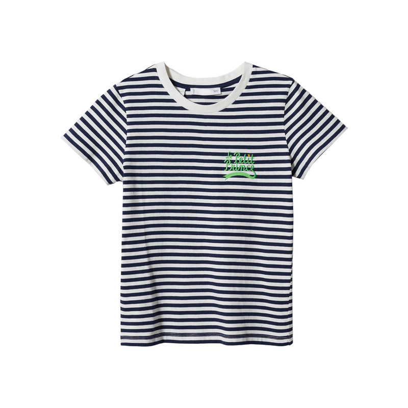 تی شرت آستین کوتاه دخترانه مدل راه راه