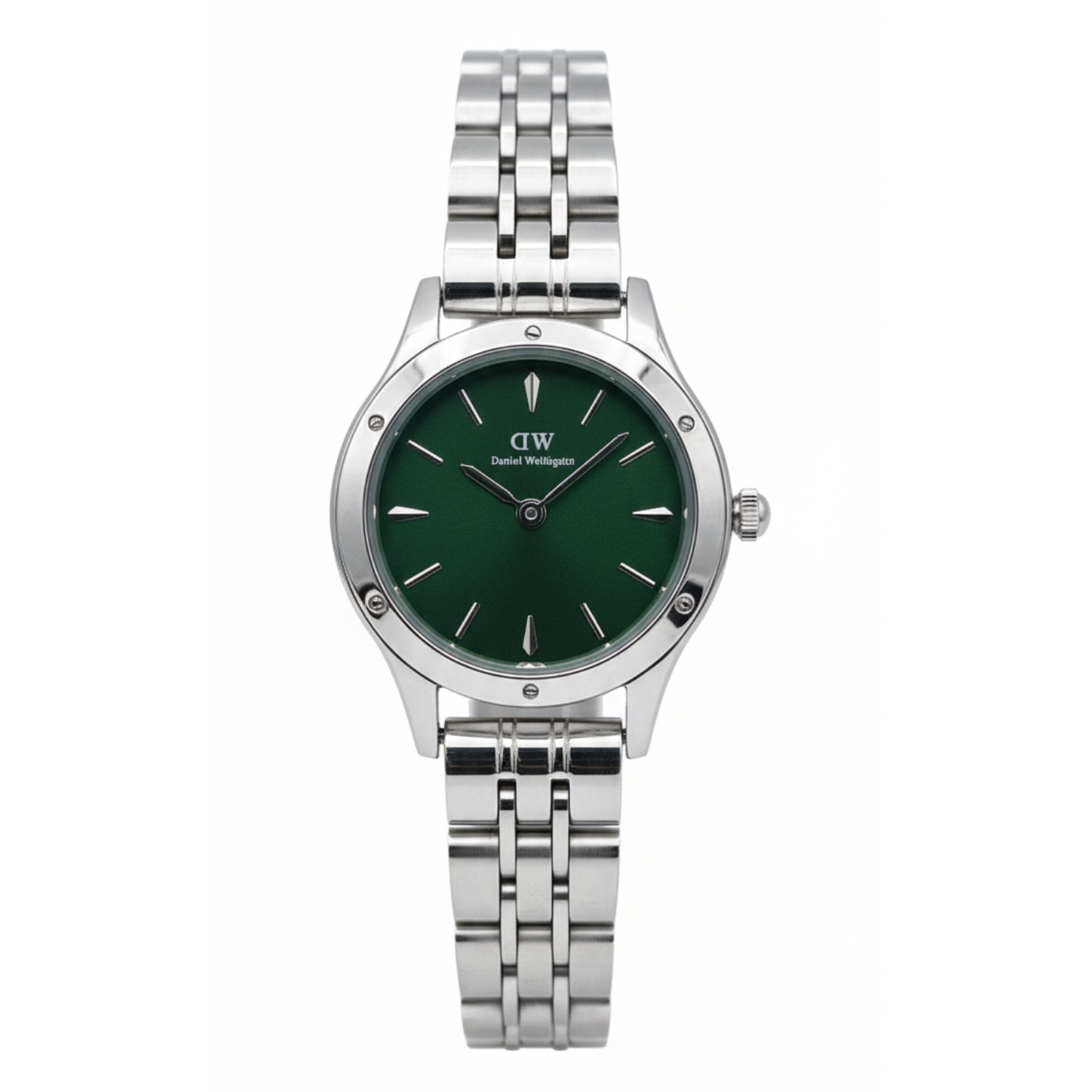 ساعت دنیل ولینگتون DW  استیل صفحه سبز تک زنانه
