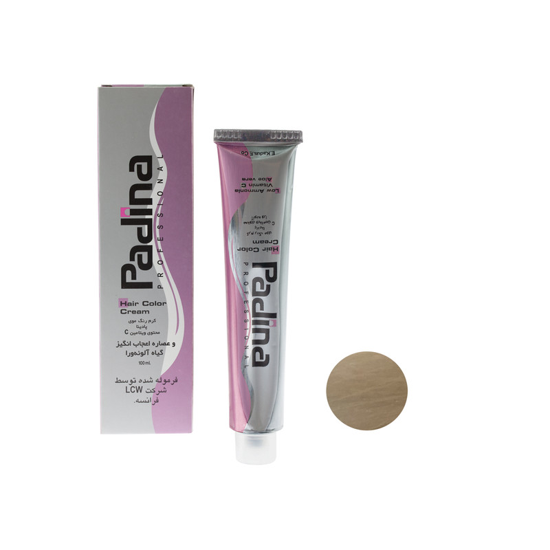 رنگ مو پادینا شماره A10 حجم 100 میلی لیتر رنگ بلوند خاکستری پلاتینه